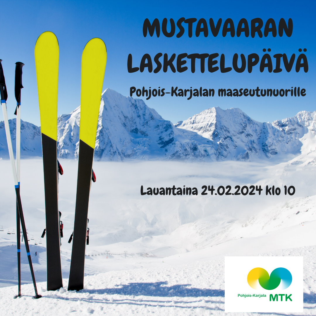 Mtk Maaseutunuorten Mustavaaran laskettelupäivä - MTK-Pohjois-Karjala - MTK