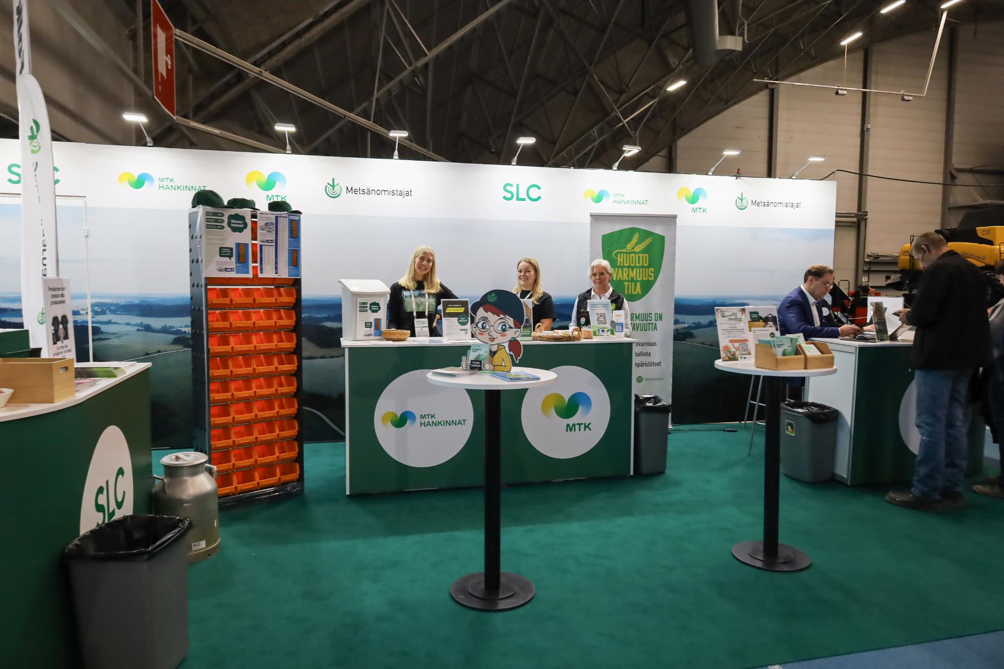 MTK osastolla pääset keskustelemaan asiantuntijoiden kanssa, saat apua jäsenasioihin liittyen ja voit osallistua arvontoihin! Löydät meidät osastolta A874. Tervetuloa!