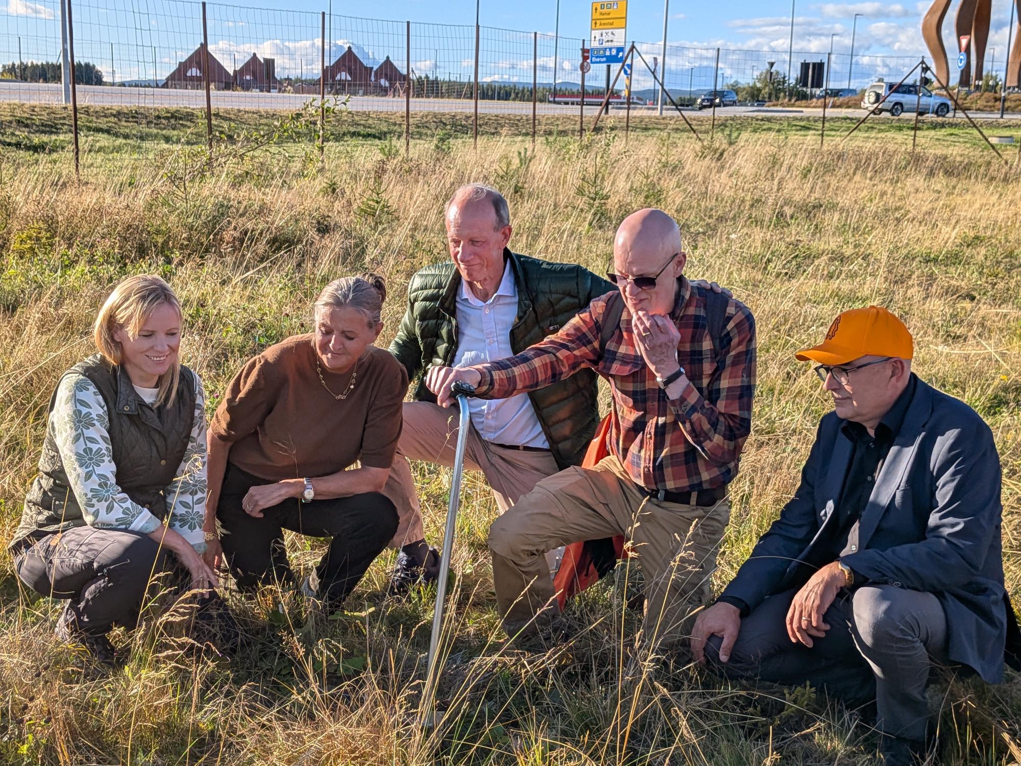 NSF-maiden puheenjohtajat Ruotsin Mikaela Johnsson , Norjan Heidi Hemstad, Tanskan Peter Arnold Busck, Islannin Sigurkarl Stefánsson ja Suomen Mikko Tiirola.